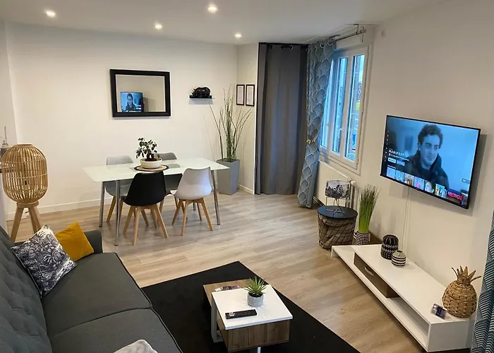 Appartement Cholet les Halles coté jardin